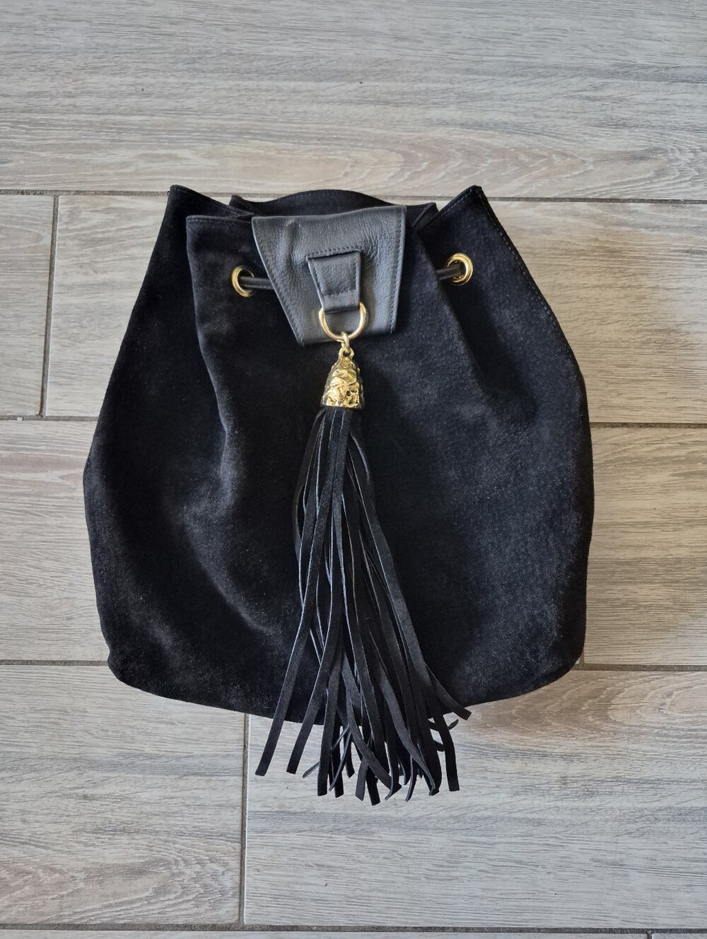 Browns Suede Backpack